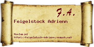 Feigelstock Adrienn névjegykártya